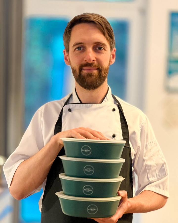 Chris, Koch und Gründer der Foodbox